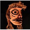 Image 2 : PORTRAIT MASK CARVED BY BRAD BAZILLE 8" H X 6" W
