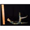 Image 1 : M. CAMERON, HAND PAINTED ANTLER, 16'' L