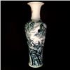 Image 2 : KANGXI STYLE HANDPAINTED POLYCHROME VASE, 46'' H