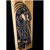 Image 2 : HARVEY JOHN HAIDA GREAT BLUE HERON PANEL, 26" TALL, 10" WIDE.