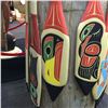 Image 2 : LAURENCE ANDREW, HAND PAINTED PADDLE, "EAGLE"