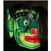 Image 2 : DON WADHAMS "BUKWAS" WILDMAN OF THE WOODS MASK, 14'' W X 12'' H