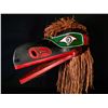 Image 2 : RAY SCOW KWA-GUILTH RAVEN MASK ON STAND, 25" LONG, 31" TALL, 9" WIDE