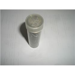 MIXED DATE *UNSEARCHED SILVER WARTIME* 1942-45 P/S/D ROLL OF 40 JEFFERSON NICKELS COMES IN A HARD CO