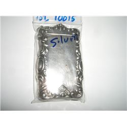 EXTREMELY RARE WWI ERA SILVER LIGHTER CASE *HEAVY CASE* WITH BEAUTIFUL DESIGN!! LIGHTER CASE CAME OU
