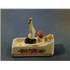 Image 1 : A 1930's Japanese pottery "nodding" ashtray in the form of a reclining lady £20-30...
