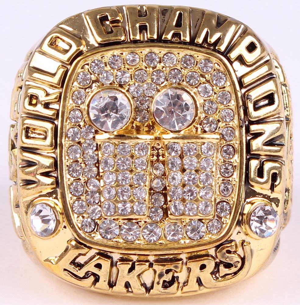 Kobe Bryant Los Angeles Lakers High Quality Replica 2001 Nba Finals World Championship Ring