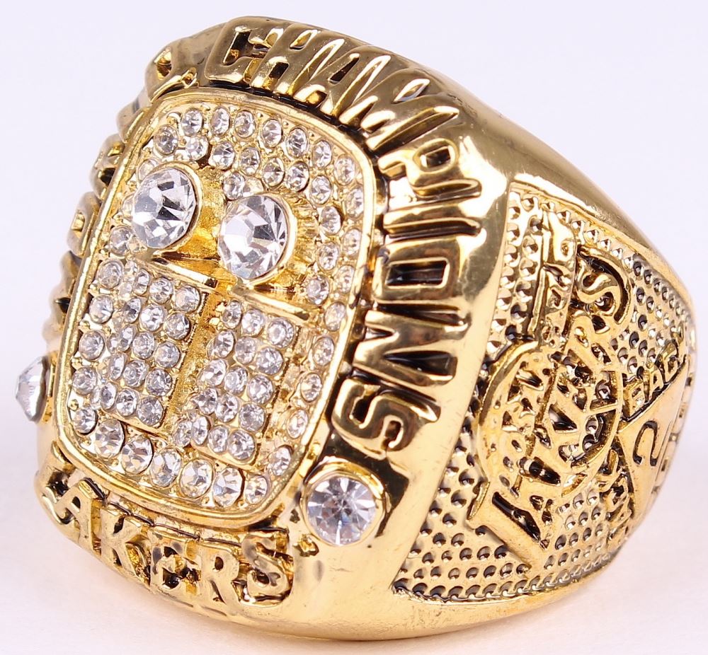 Kobe Bryant Los Angeles Lakers High Quality Replica 2001 Nba Finals World Championship Ring
