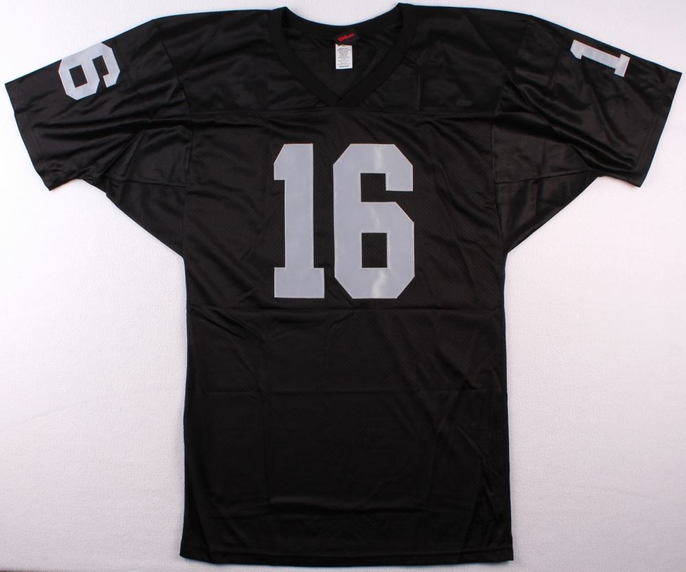 Women's Las Vegas Raiders Jim Plunkett NFL Pro Line Black Retired Player Jersey