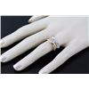 Image 2 : 0.3ctw Statement Diamond Ring 14k Two Tone G-HSi2-Si3|Ring Size:6.5|Gram Weight:5.99