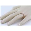 Image 5 : 0.10ct Pavé Diamonds in 14K Rose Gold Double Arrow Cuff Ring - Size 7
