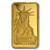 Image 1 : 10 gram Gold Bar - Credit Suisse Statue of Liberty