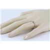 Image 4 : 0.04ct Pavé Diamonds in 14K White Gold Double Bar T Cuff Ring - Size 7