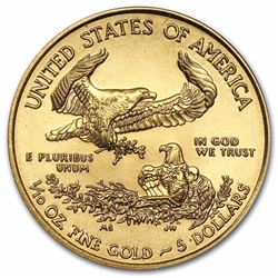 2014 1/10 oz Gold American Eagle BU