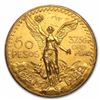 1922 Mexico Gold 50 Pesos Gold content = 1.2057 oz. This coin has a mintage of 462,000.