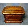 Image 1 : A fine quality 19th Century carved mahogany wine cooler of sarcophagus form with hinged lid by Gi...