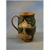 An Art Nouveau Doulton Lambeth stoneware jug, the base impressed Doulton Lambeth 4799Ygg, 8" £50-...