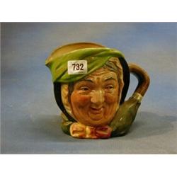 A Royal Doulton character jug Sarey Gamp, base marked Royal Doulton A £20-30...