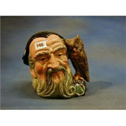 A Royal Doulton character jug Merlin, base marked RD41/659 £20-30...
