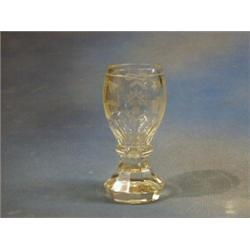 A 19th Century Masonic firing glass £100-150...