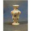 Image 1 : A Nymphenburg porcelain baluster shaped vase with floral decoration 4" the base impressed 527 £20...