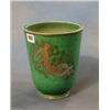 Image 1 : An Argenta Gustavsberg green glazed Swedish pottery vase decorated a silver mermaid  £400-500...