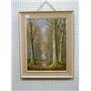 Image 1 : David Mead, oil painting on board "Near Petworth Sussex" 17" x 13" signed £15-25...