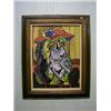 Image 1 : 20th Century Russian School, oil painting on canvas, modern art study "Head and Shoulders Portrai...
