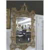 Image 1 : Ornately Carved Wood Framed Mirror