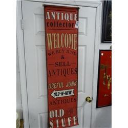 We Buy Junk & Sell Antiques Banner