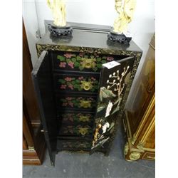 Mother of Pearl Armoire - Bottom Drawer Needs Runner