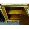 Image 3 : Marble Top Gold Accented Cabinet