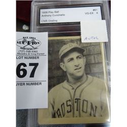 1939 Anthony Cuccinello Baseball Card