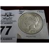 Image 1 : 1922 Silver Peace Dollar
