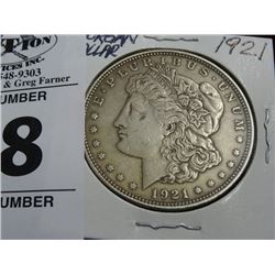 1921 Silver Morgan Dollar