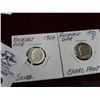 Image 1 : 1964 & 1970 Roosevelt Dime