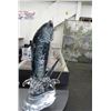 Image 1 : Artist Signed Glass/Crystal Fish - No Shipping