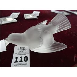 Lalique Crystal Bird