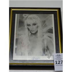 Autographed Cher Photo