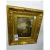 Image 1 : Framed Oil On Canvas Artist Signed "German Village"