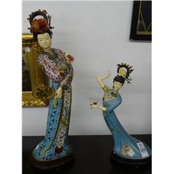 2 Geisha Statue - 2 Times the Money