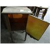 Image 2 : Antique Wood Cabinet- Copper Lined Humidor