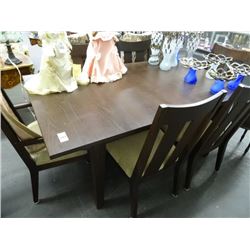 Mahogany Dining Room Table w/6 Chairs