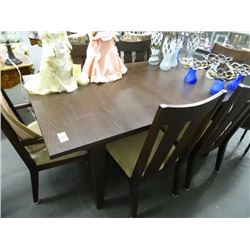 Mahogany Dining Room Table w/6 Chairs