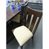 Image 2 : Mahogany Dining Room Table w/6 Chairs