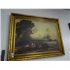 Image 1 : Guilded Frame Oil On Board