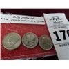 Image 1 : 3-Pack of Silver Mercury Dimes