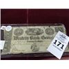 Image 1 : Early Georgia Western Bank $20 Note