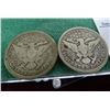Image 2 : 2-Pack of Silver Barber Quarters
