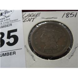 Large Cent 1851